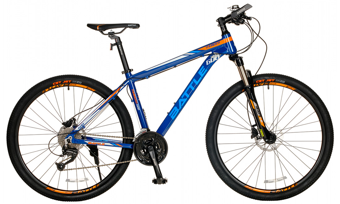 Велосипед Battle THUNDER 27.5" (2021) 2021 blue